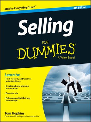 cover image of Selling For Dummies